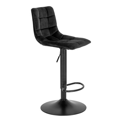 House Nordic Middelfart Bar Chair – Schwarzer Samt (2er Set)
